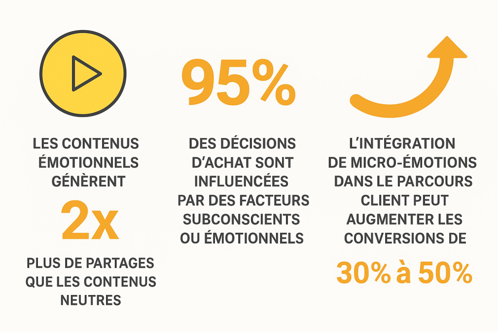 Chiffres clés des émotions sur les RS